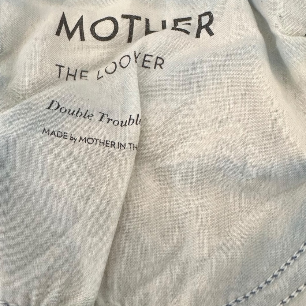 Mother Jeans The Looker Dark Wash Mid-rise Skinny Jean Blue Size 28 - Picture 8 of 10